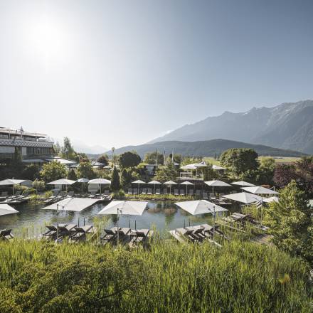 Naturbadesee des Alpenresort Schwarz