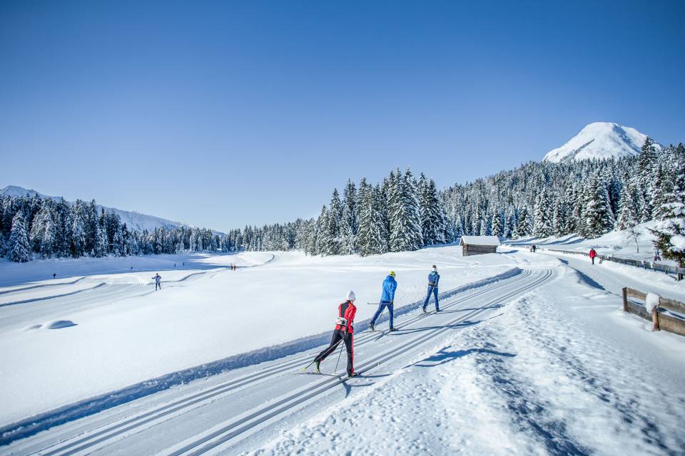 Langläufer in Tirol
