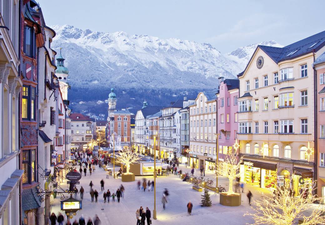 Christkindlmarkt in der Innsbrucker Altstadt