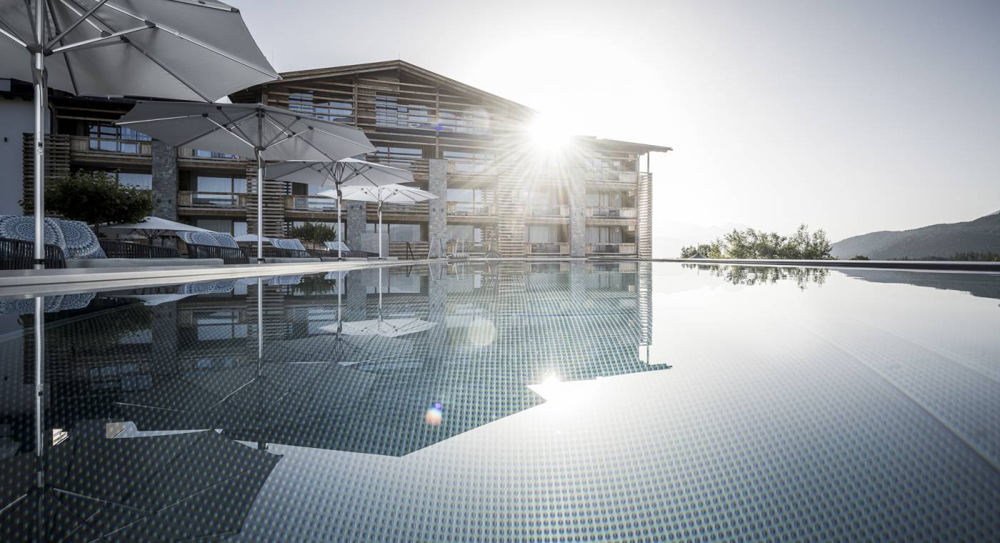 Infinitypool im Alpenresort Schwarz in Tirol