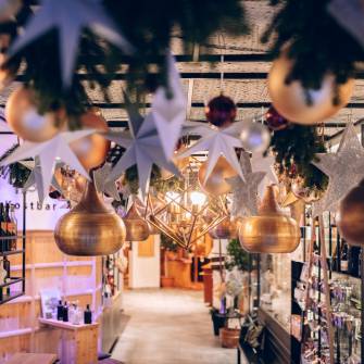 Weihnachtsdeko im Alpenresort Schwarz