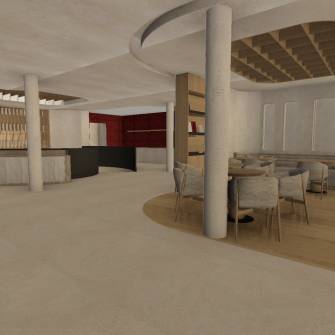 Rendering Spa Lounge