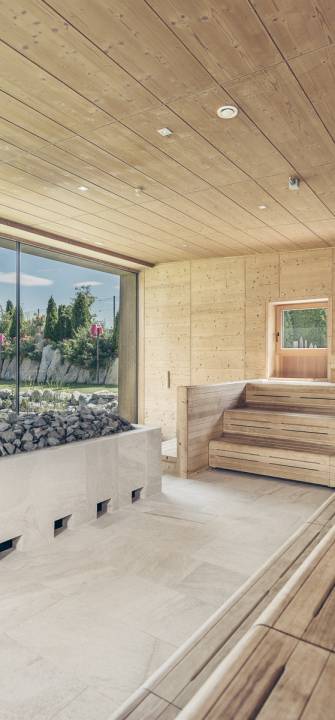 Sauna "Bergsee" im Alpenresort Schwarz