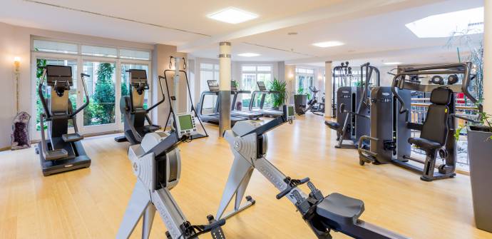 Fitnessstudio im Alpenresort Schwarz