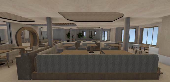 Rendering Spa Bistro