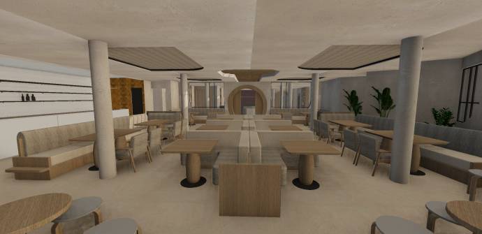 Rendering Spa Bistro