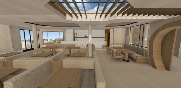 Rendering Spa Bistro